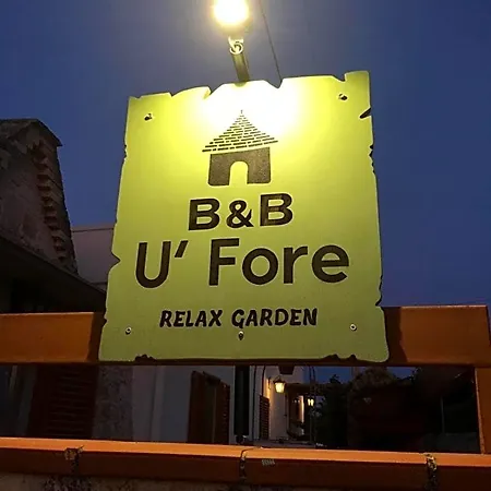 U' Fore Relax Garden Bed & Breakfast Noci